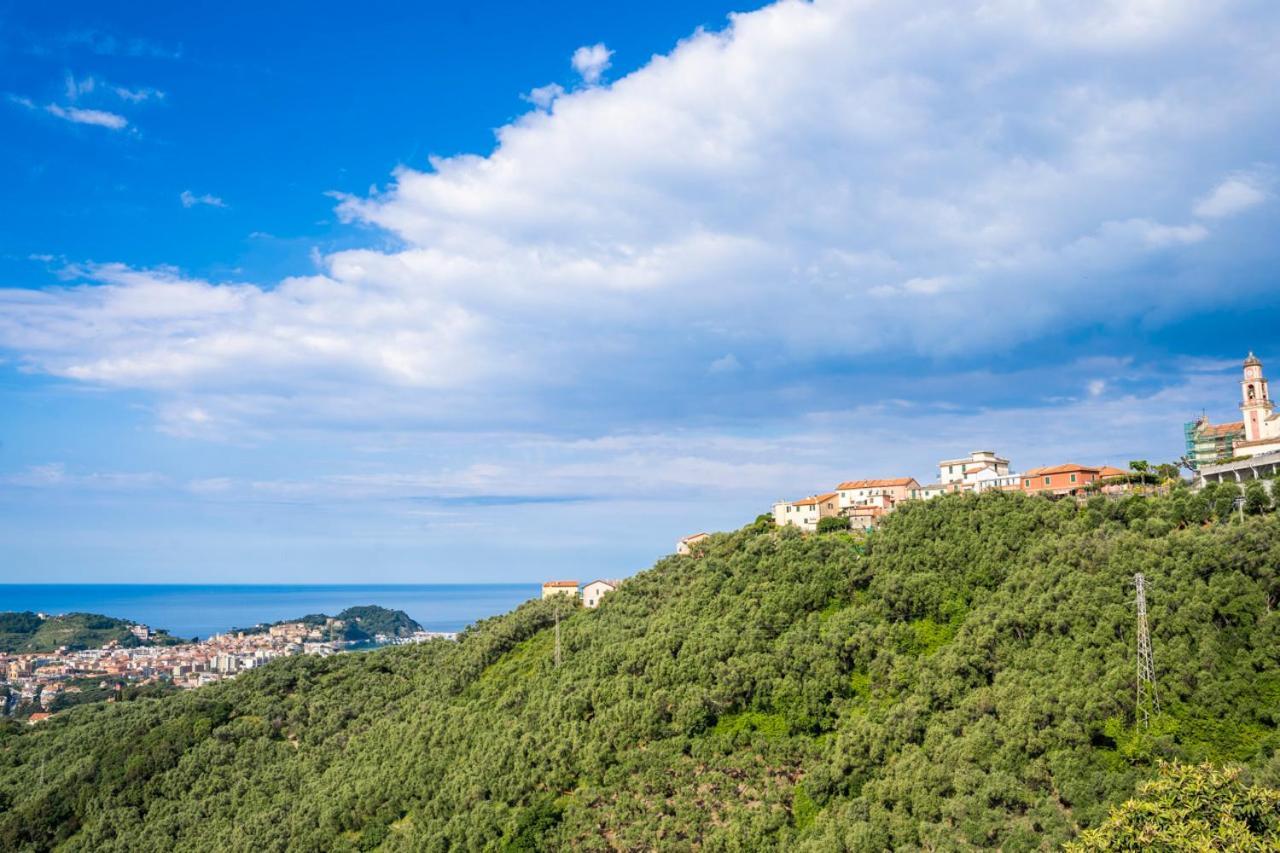 016 - Casa Tranquilla Vista Mare, Pace E Natura - 10 Minuti Dalla Spiaggia Apartment Sestri Levante Exterior photo