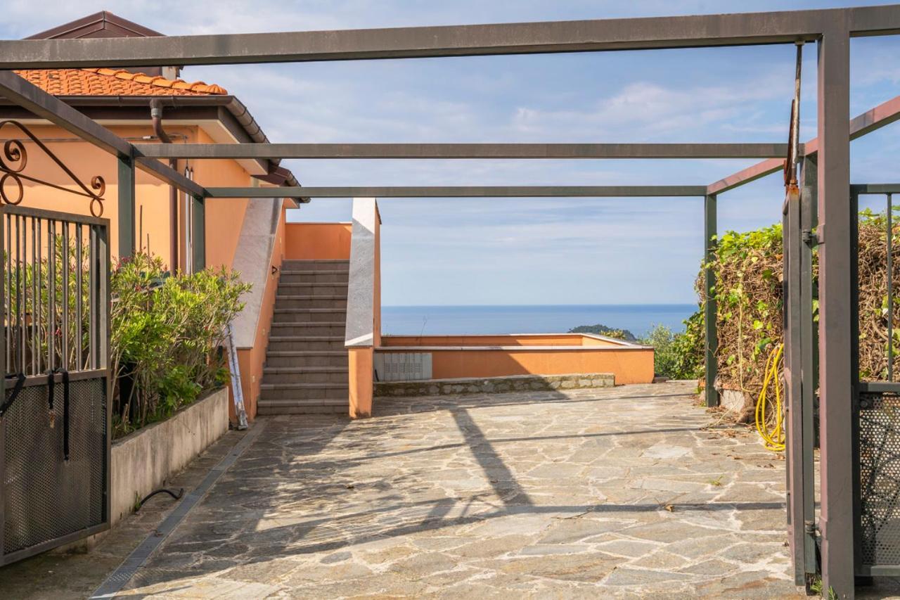 016 - Casa Tranquilla Vista Mare, Pace E Natura - 10 Minuti Dalla Spiaggia Apartment Sestri Levante Exterior photo